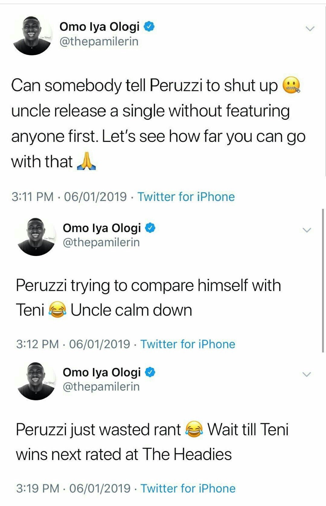 Peruzzi and Pamilerin 