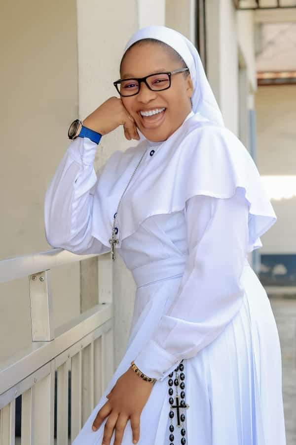 Rev. Sister Vivian of mother of perpetual help Juniorate Isele-Uku 