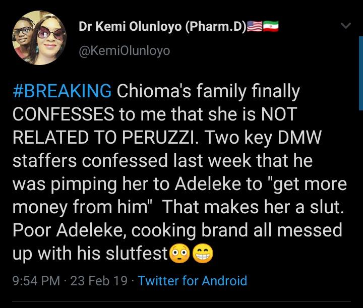 Davido and chioma, peruzzi