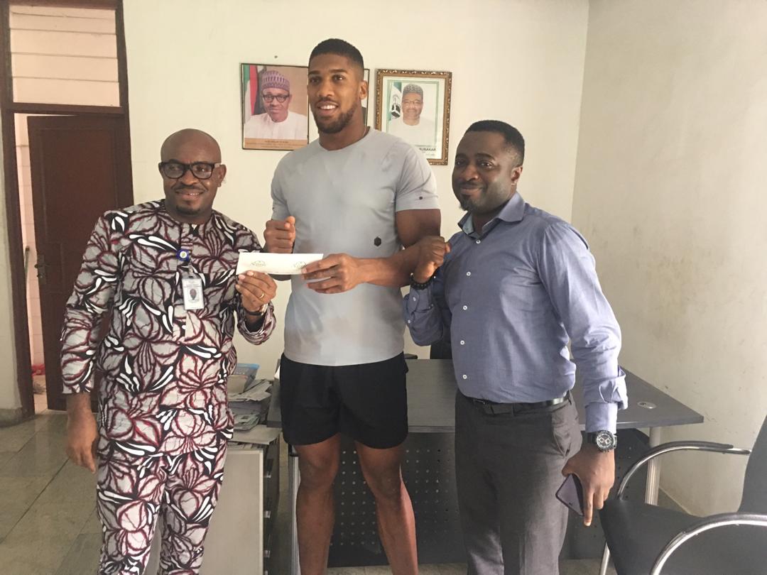 Anthony Joshua gets NIN in Nigeria 