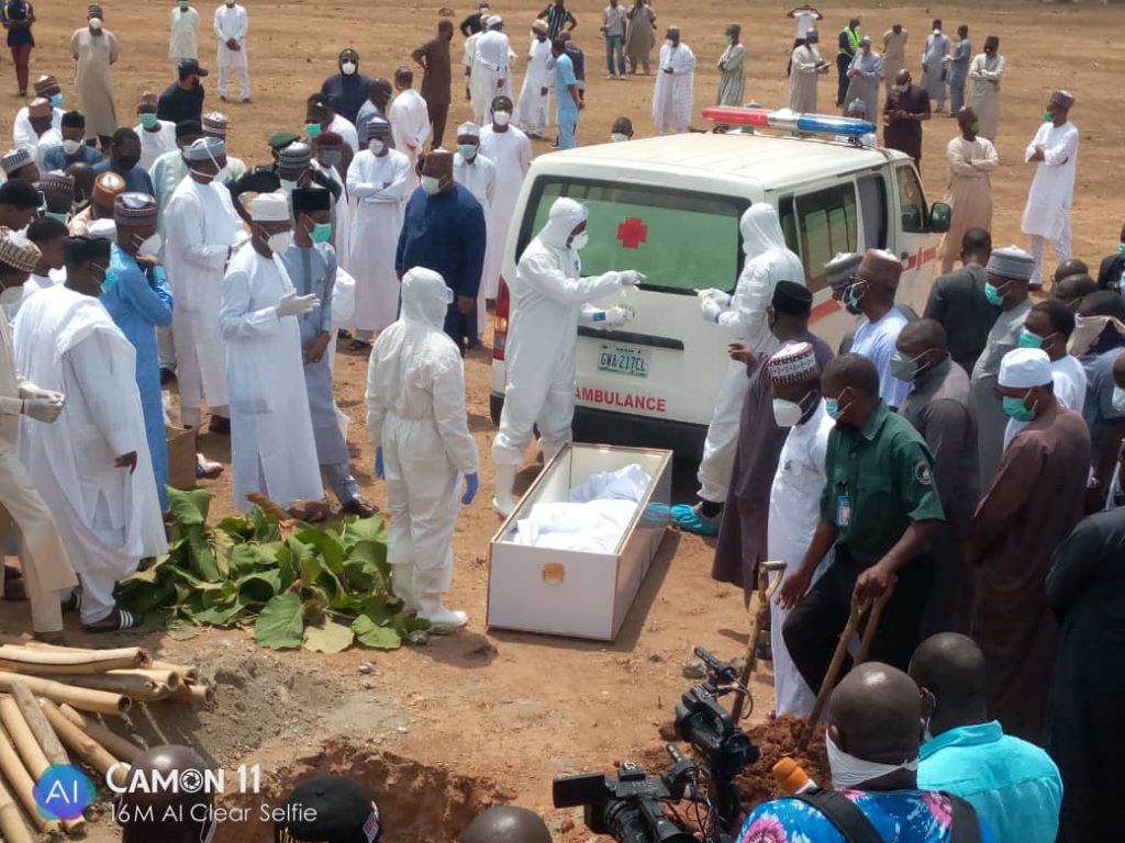 Abba Kyari burial 