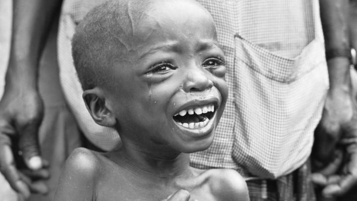 Biafra kids suffering 