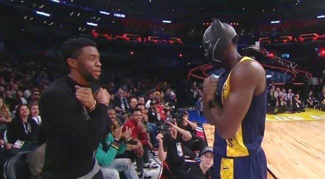 Chadwick Boseman and Kobe Bryant 