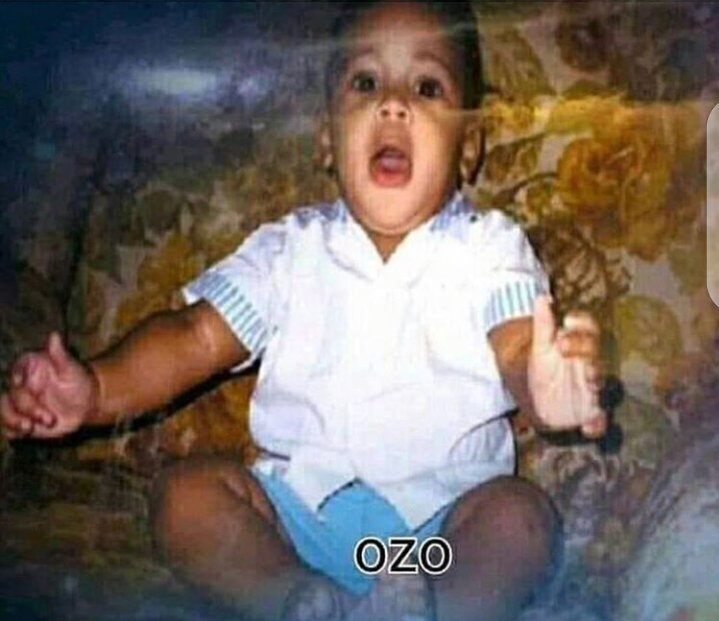 Ozo as a baby