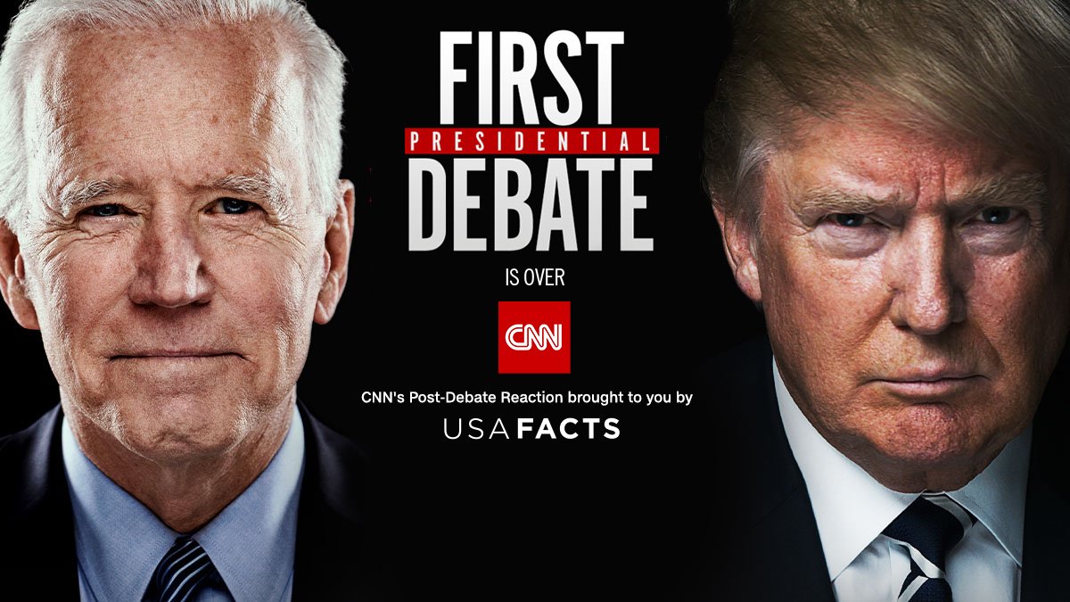 Trump and joe Biden debate