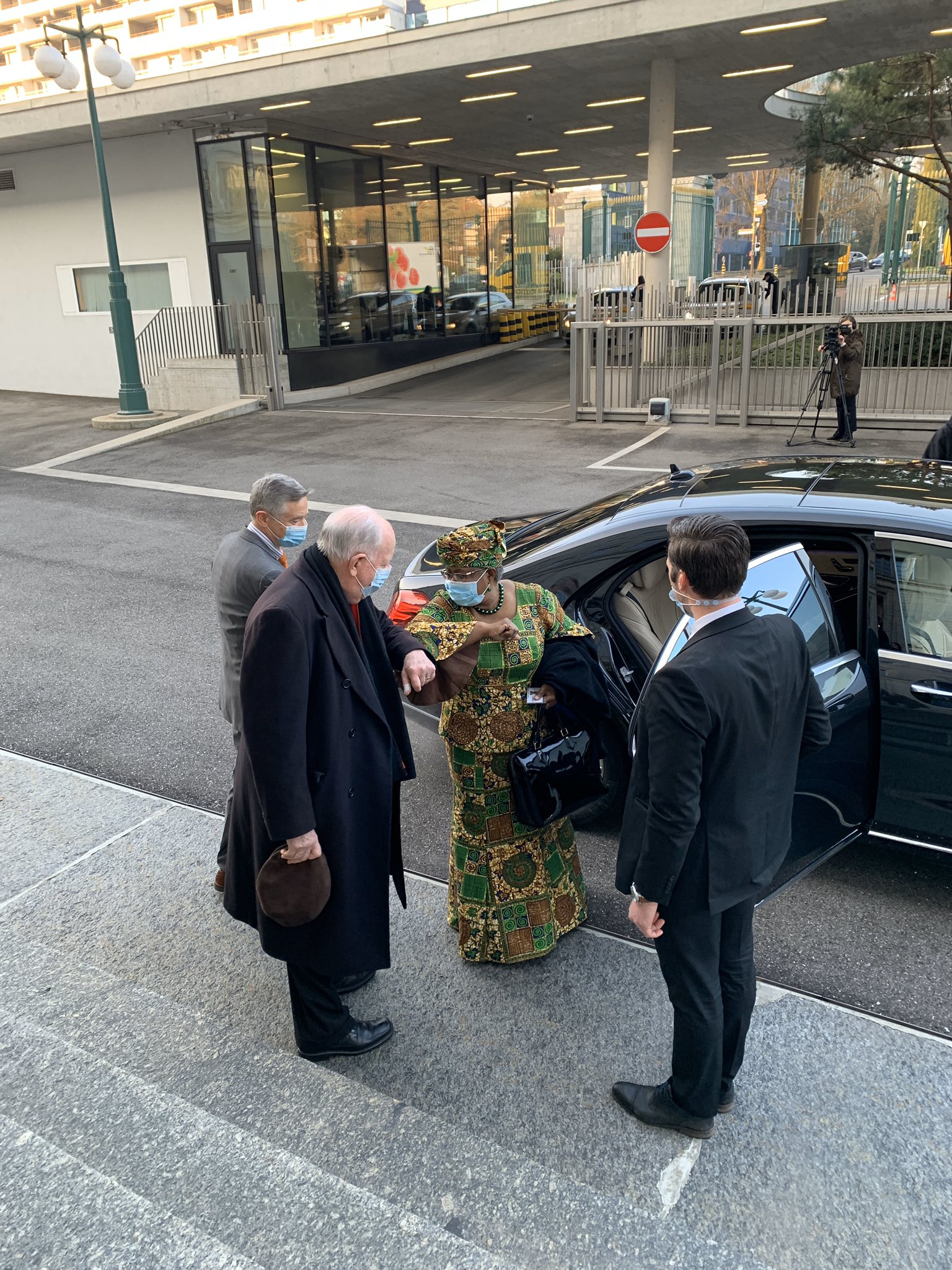 Okonjo-Iweala resumes work