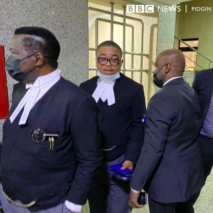Ozekhome Leads Legal Team As Nnamdi Kanu Arrives In Court