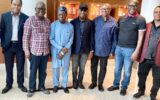 Obasanjo with peter obi , Wike, Ortom, Makinde, Okezie in London