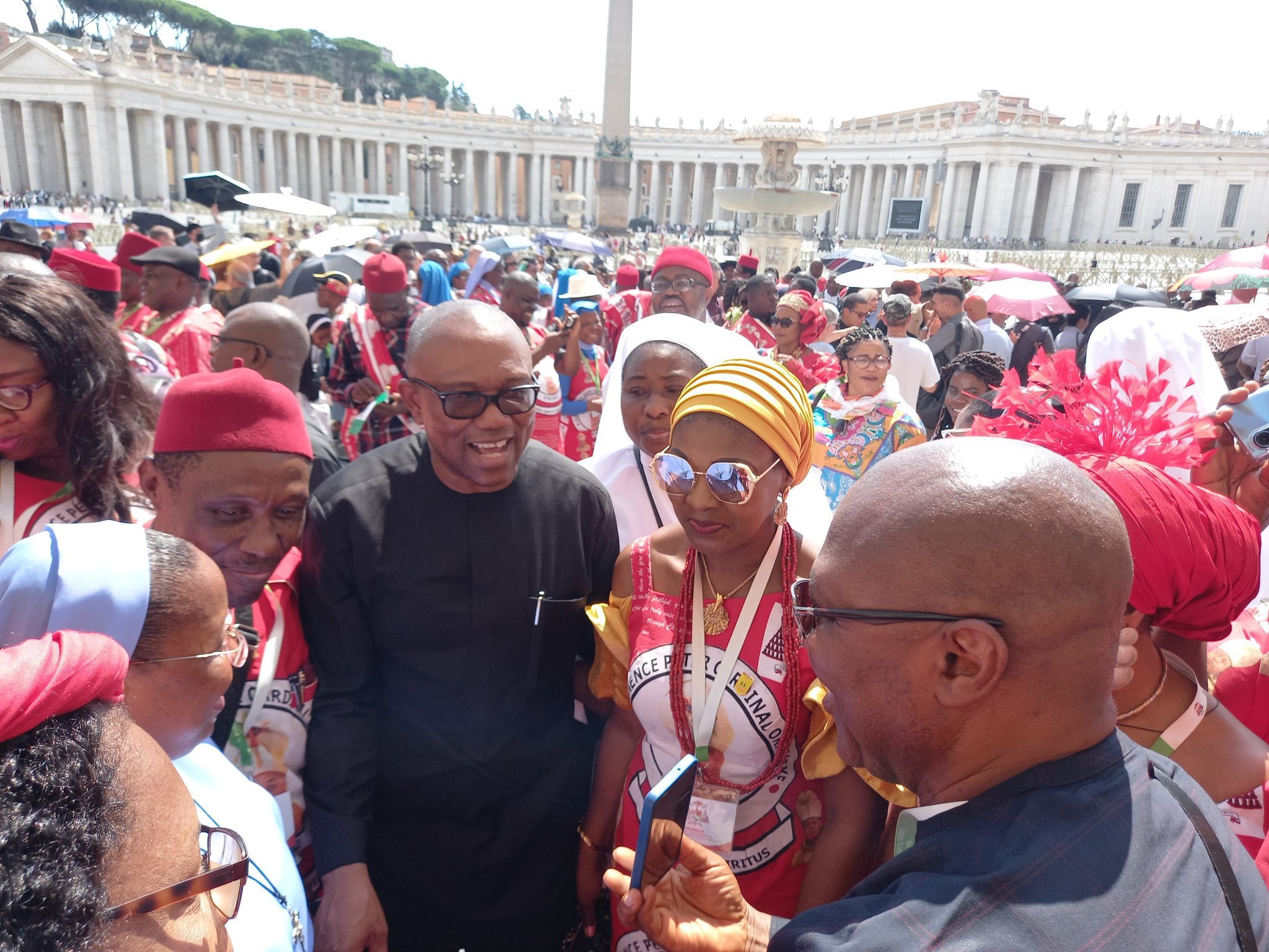 Peter Obi in Rome