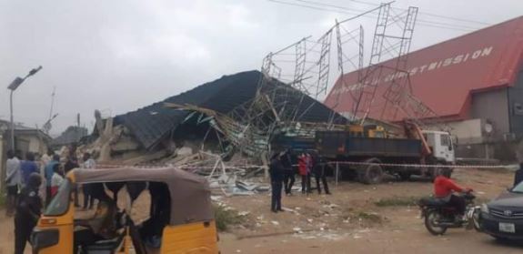 Kubwa collapsed shopping mall