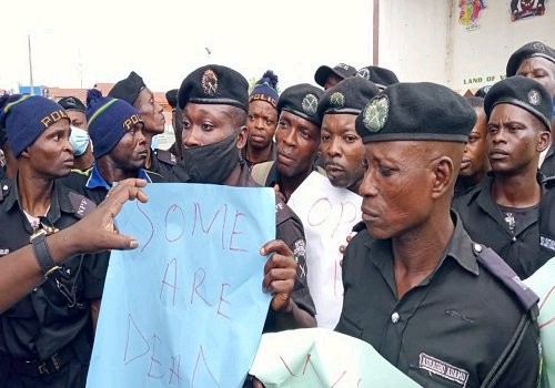 Police protest in Osun 