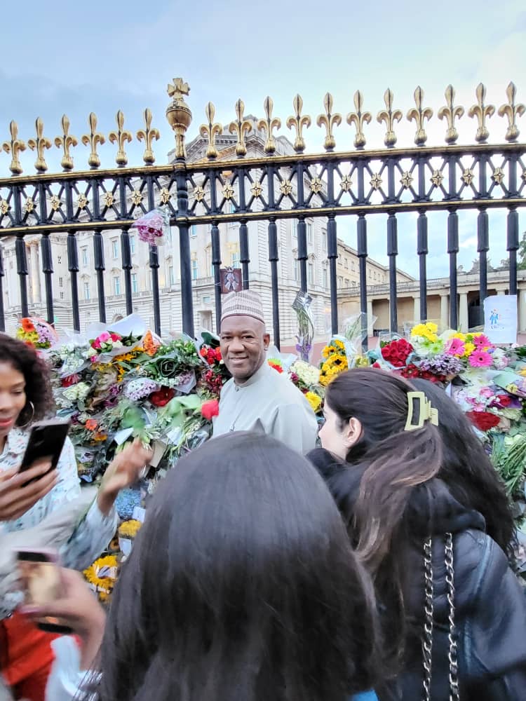 Yusuf Datti Baba-Ahmed in England 