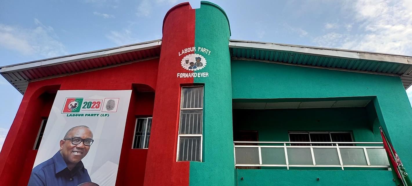 Labour party headquarters in Awka, Anambra state 