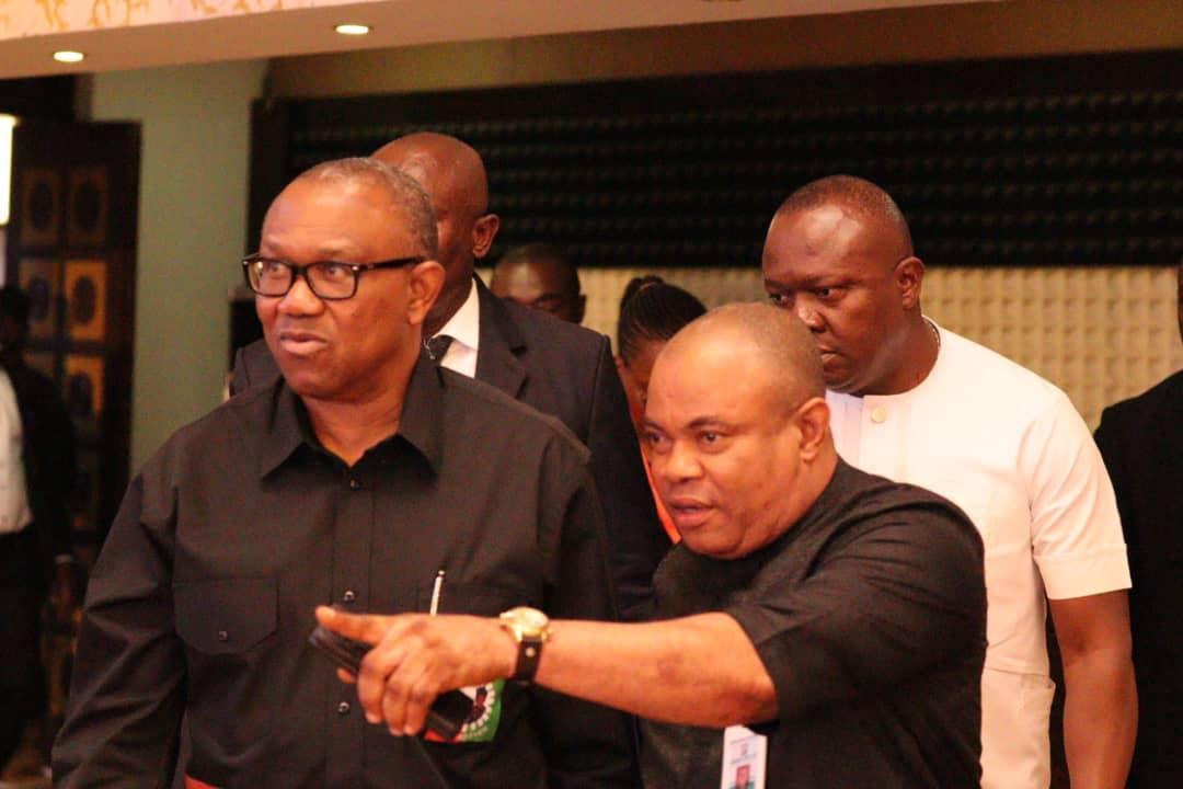 Peter Obi at Labour party National retreat 