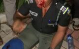 Police Orderly brutalized by Prof. Dike Zainab