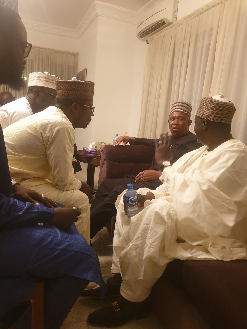 Peter Obi Yusuf Datti-Babba Ahmed and team planning 