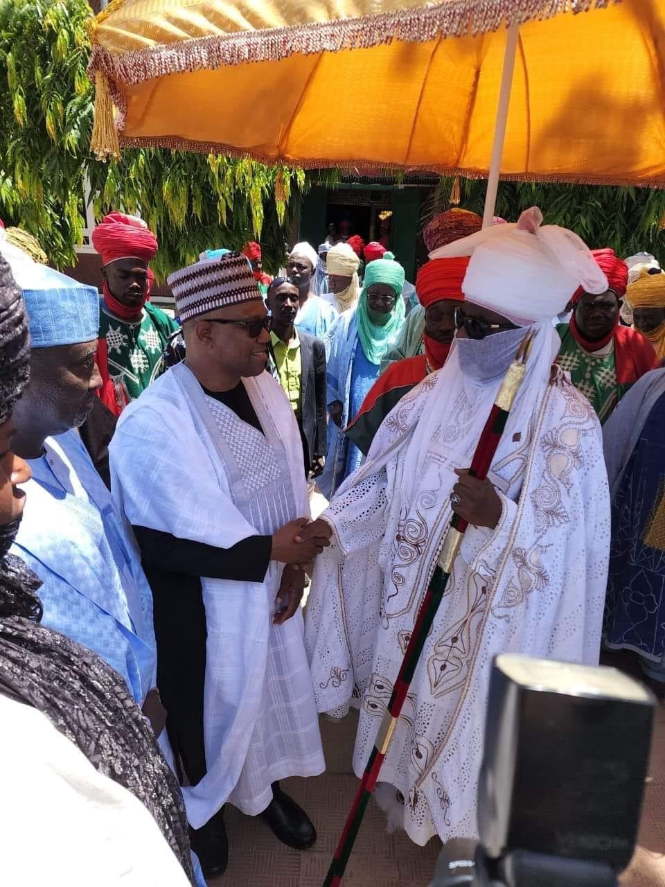 Peter Obi and Emir of Kano 