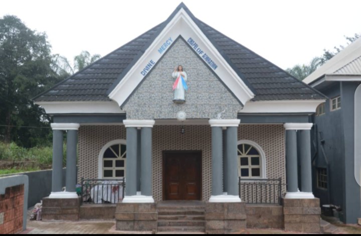 Divine mercy chapel of adoration, st. Martin's Catholic Church Igboukwu. 