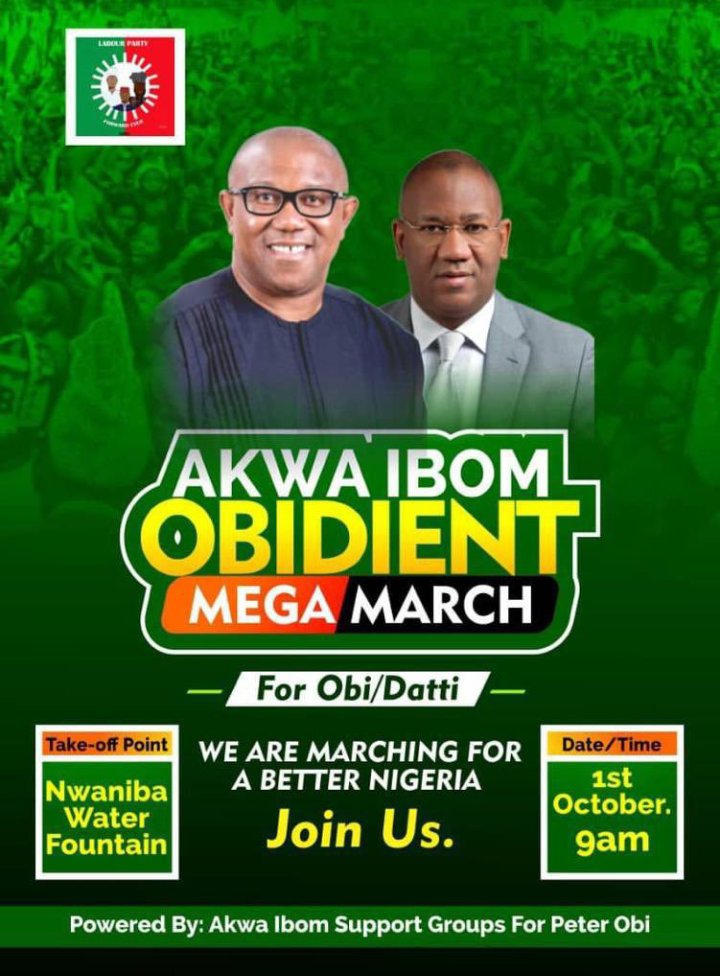 Akwaibom Obidient march