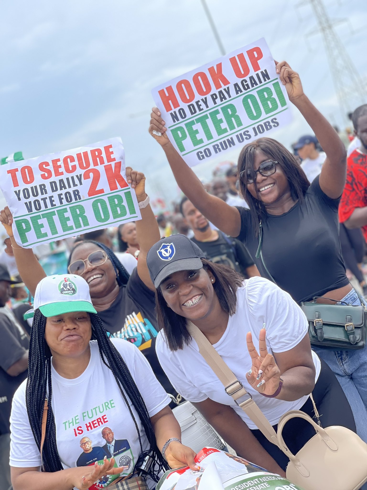 Kaduna Obidient march for Peter Obi 