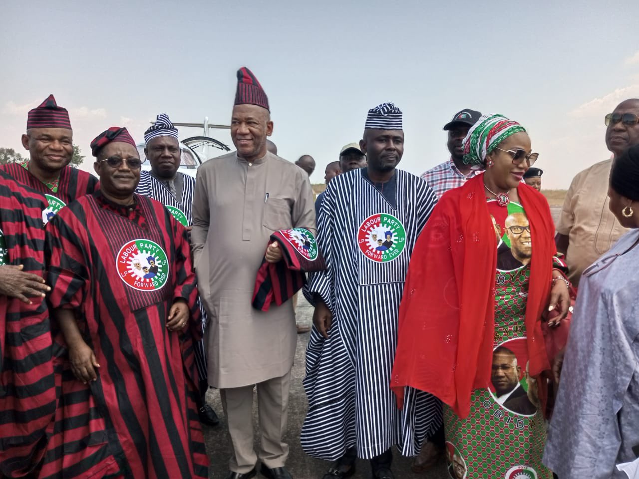 Margaret Obi at Benue campaign rally 