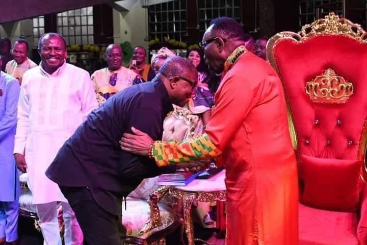 Peter obi visit Ayo Oritsejafor 