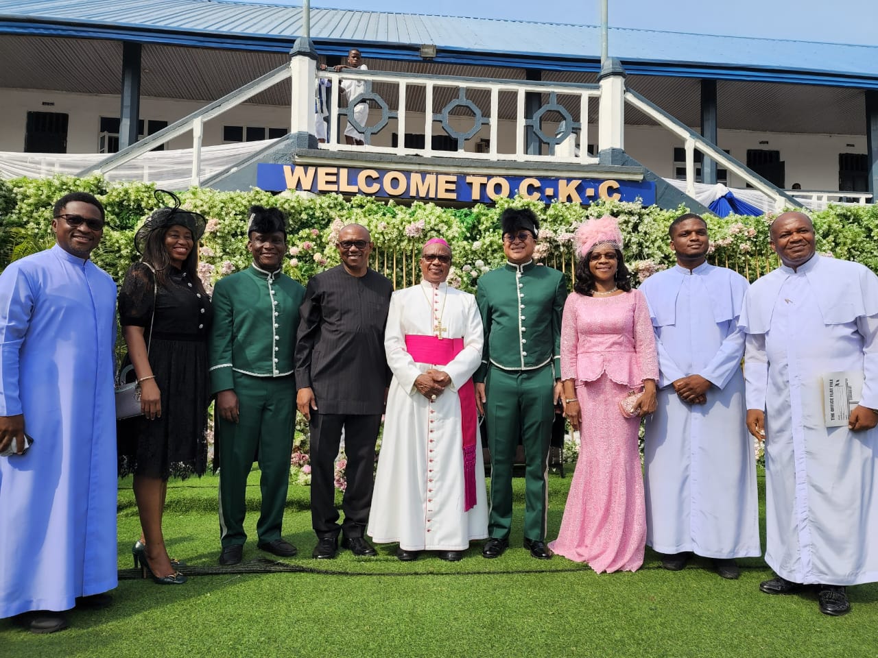 Peter Obi visits CKC, Onitsha 