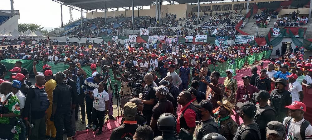 Peter Obi and Labour party campaign in Kogi state 