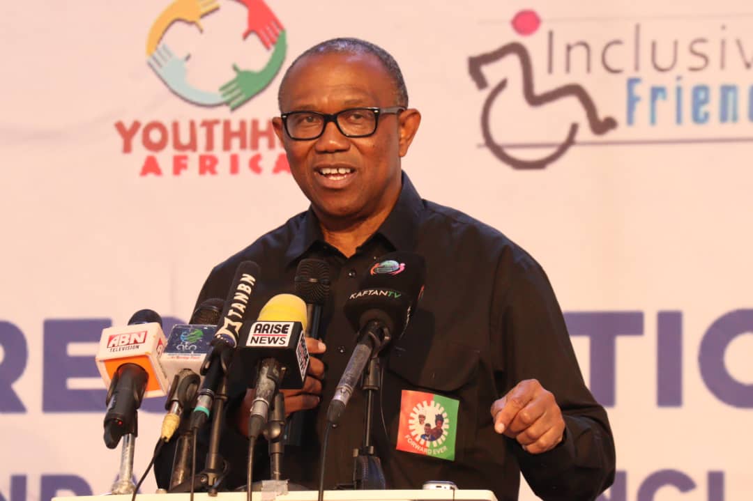 Peter Obi at Ga