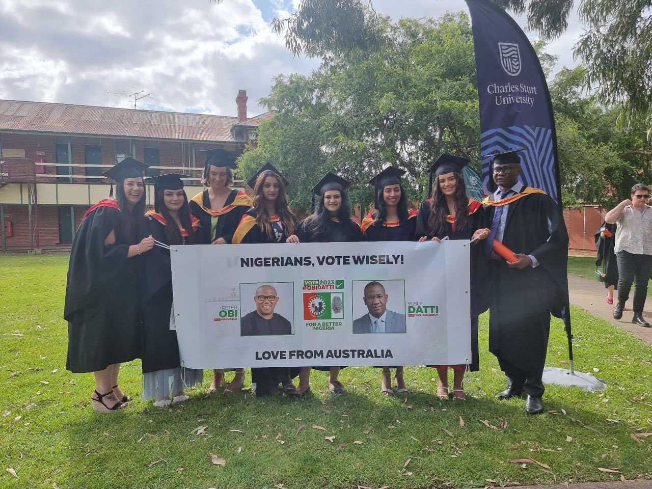 Peter Obi supporters in Australia 