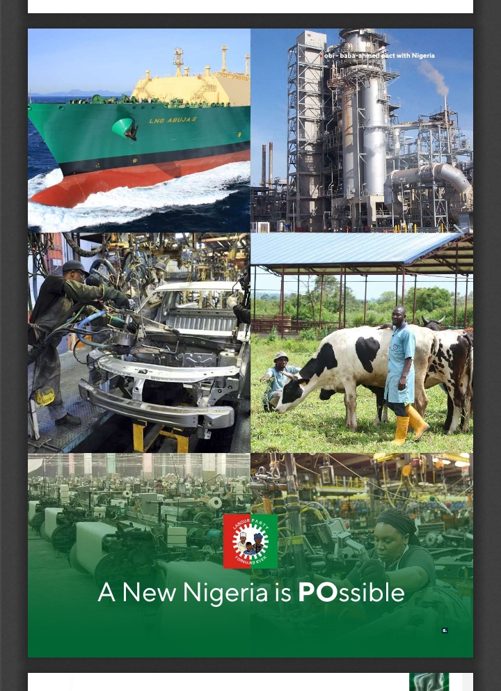 Labour Party Releases 62Paged Manifesto to Nigerians JKCYNO BLOG