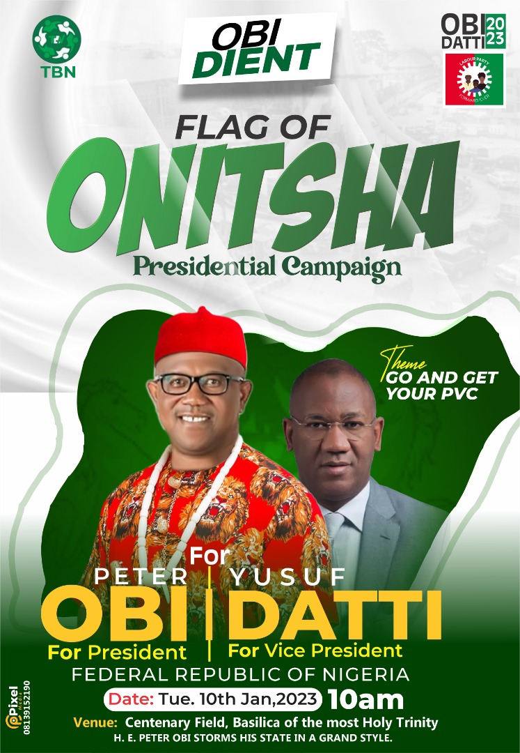 Peter Obi in Anambra campaign rally 