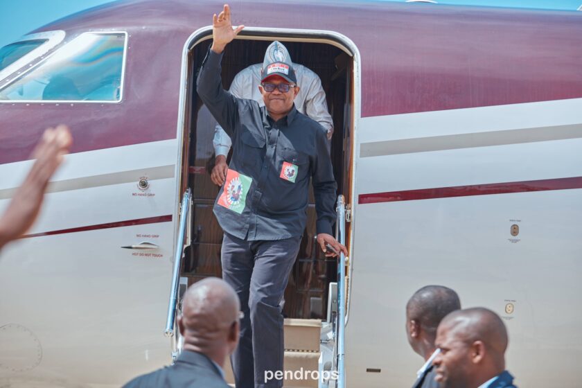 Peter Obi and Yusuf Datti-Babba Ahmed land in Bauchi