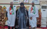 Peter Obi and Yusuf Datti-Babba Ahmed at Emir of Bauchi's palace