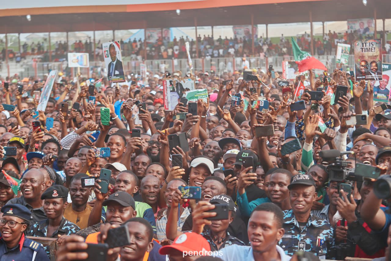 Peter Obi campaigns in Ebonyi 