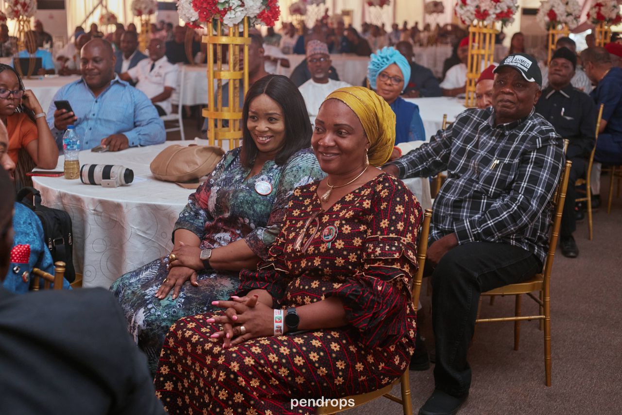 Peter Obi at his book launch in Abuja 