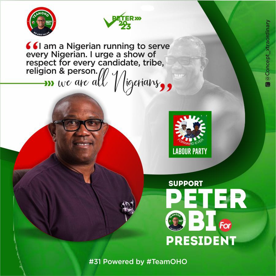 Peter Obi's statements of hope