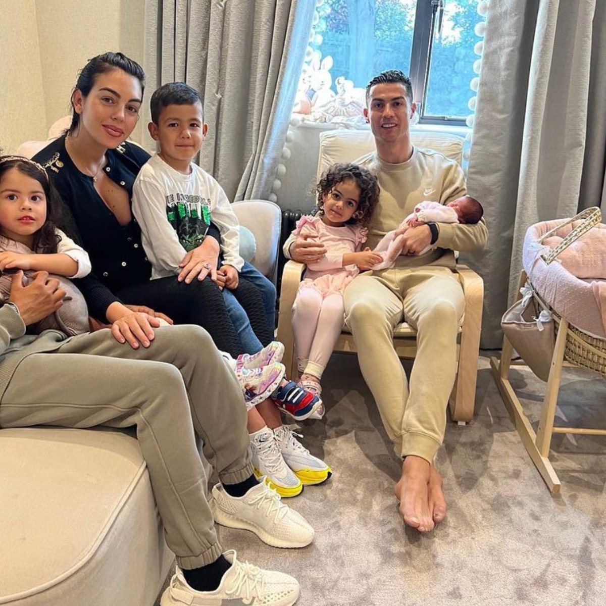 Cristiano Ronaldo and family 