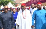 Peter obi, Pius Anyim, others at Osita Chidoka mum's burial