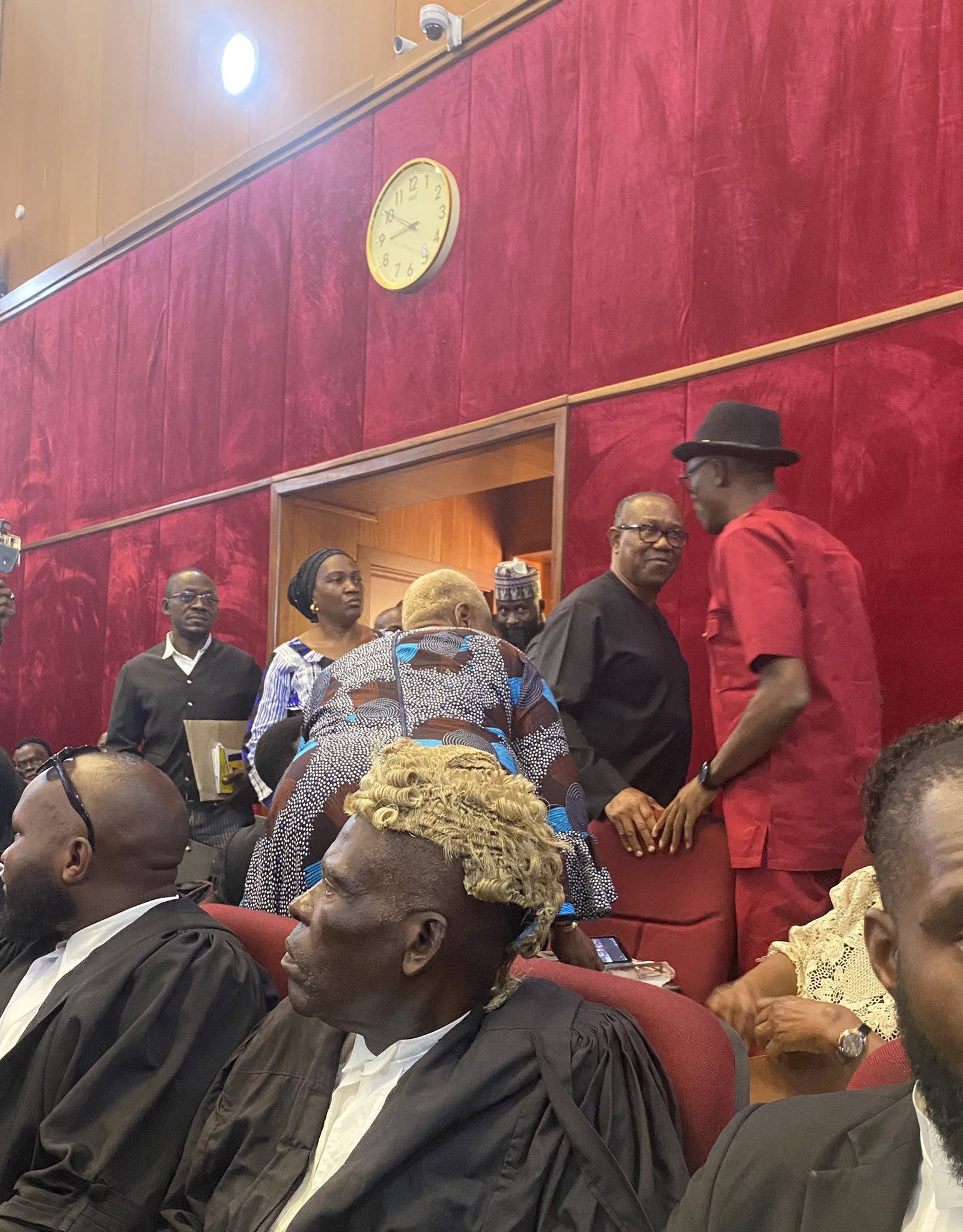 Peter Obi appears in court 