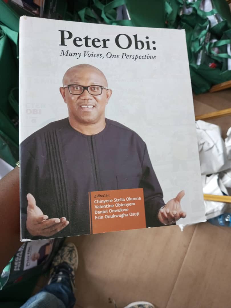 Peter Obi at a Book launch in Awka 