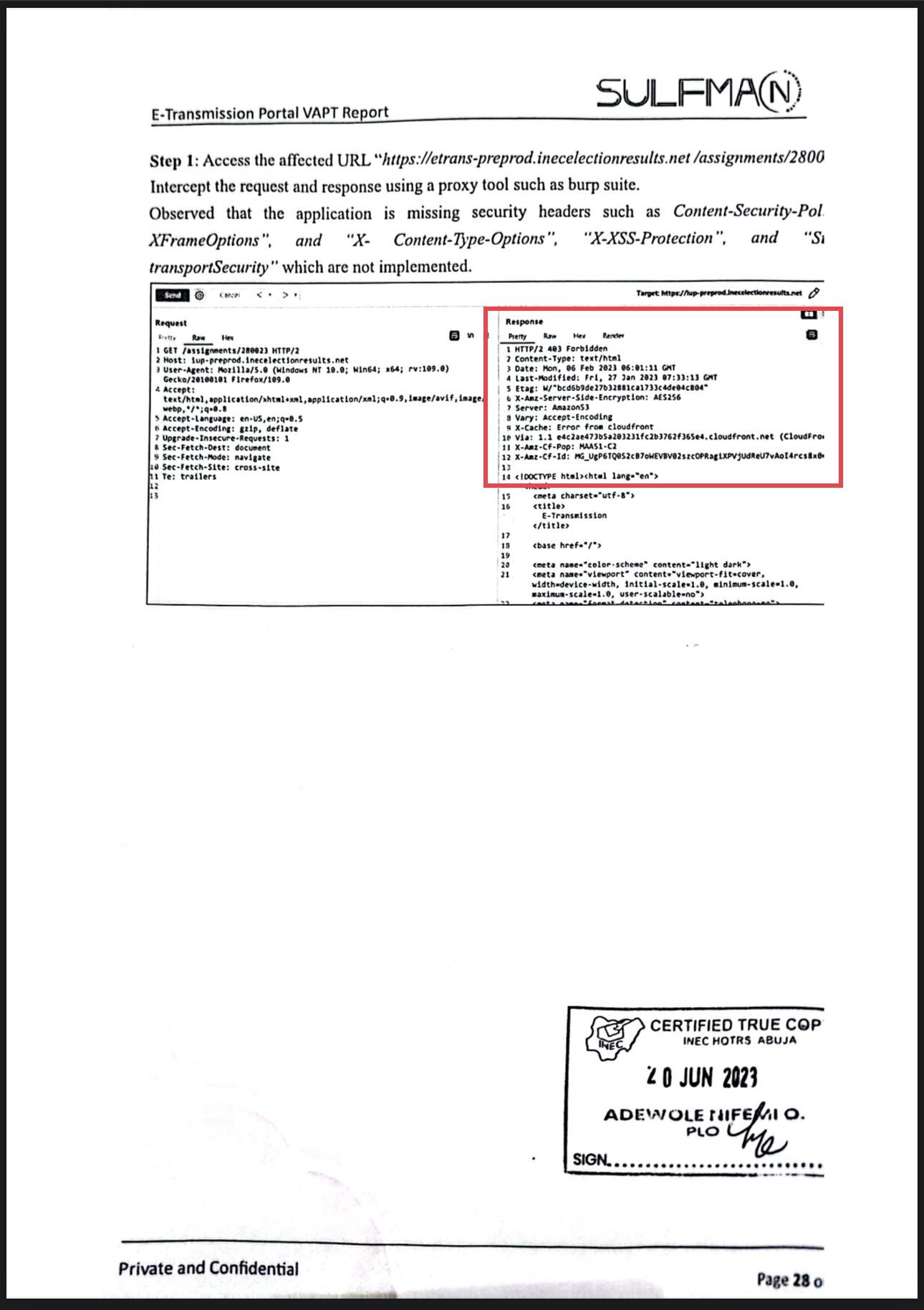 INEC evidence and witness in PEPT 