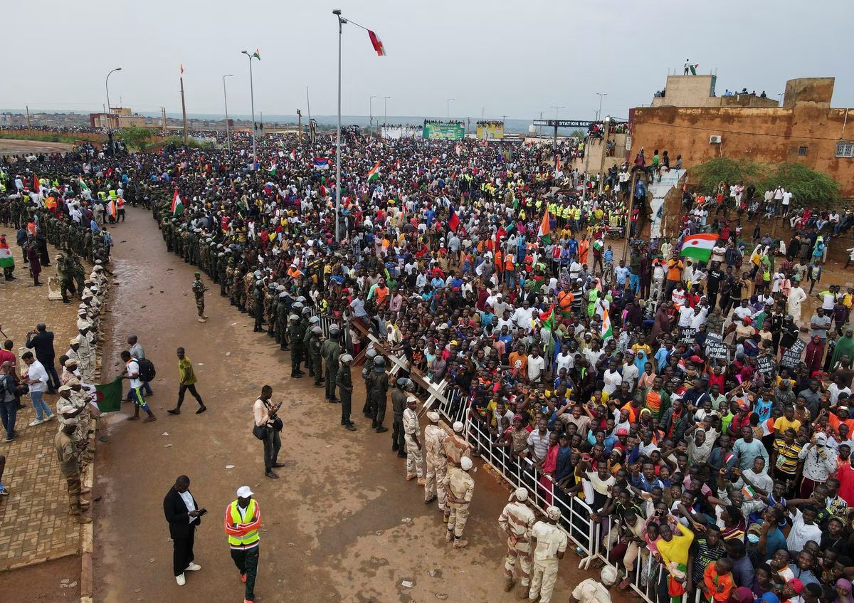 Niger Republic and French troops Negotiation 