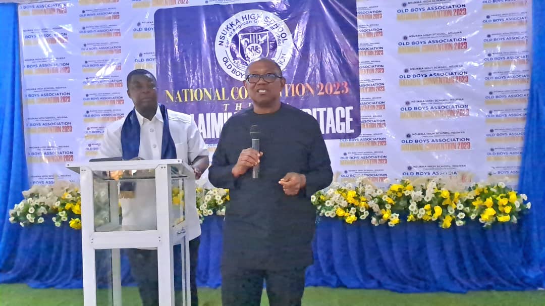 Peter Obi in Nsukka 