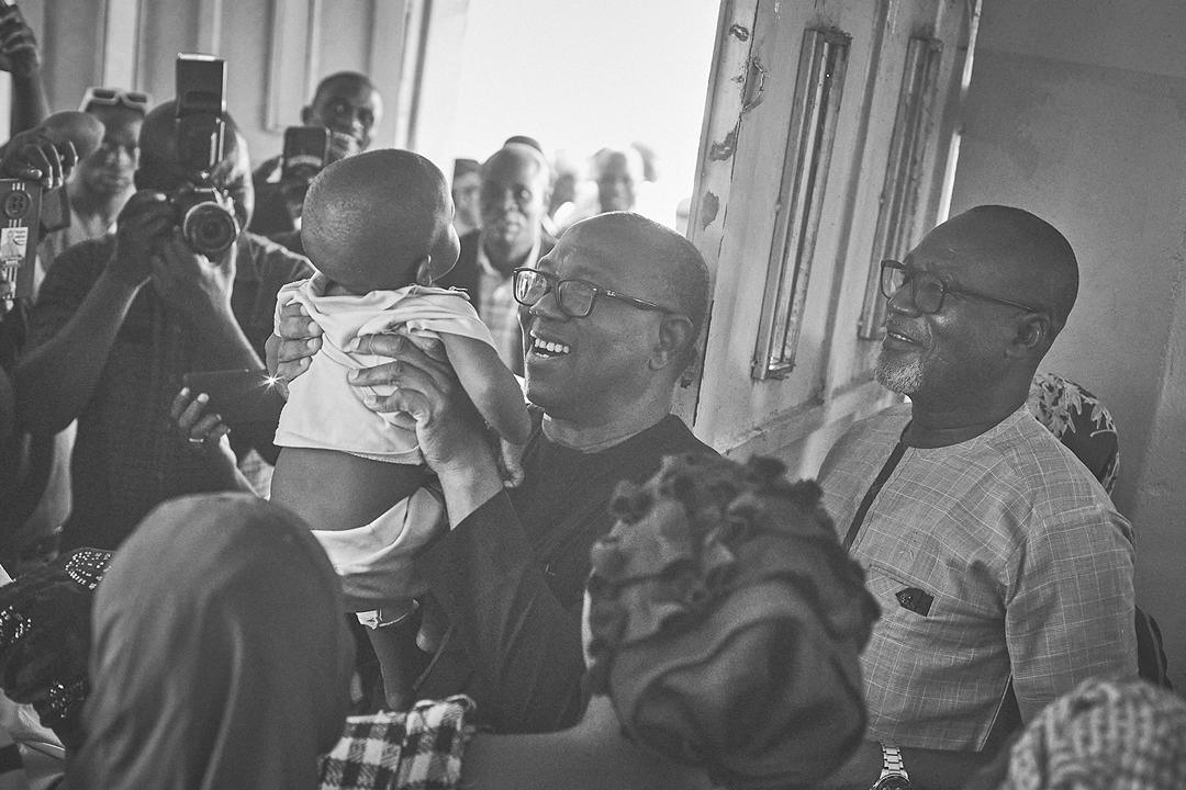 Peter Obi at Federal Medical Centre Abuja