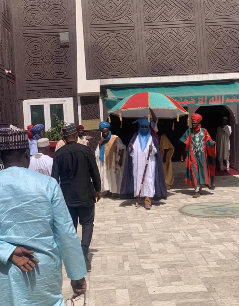 Peter Obi at the Palace of Emir of kano