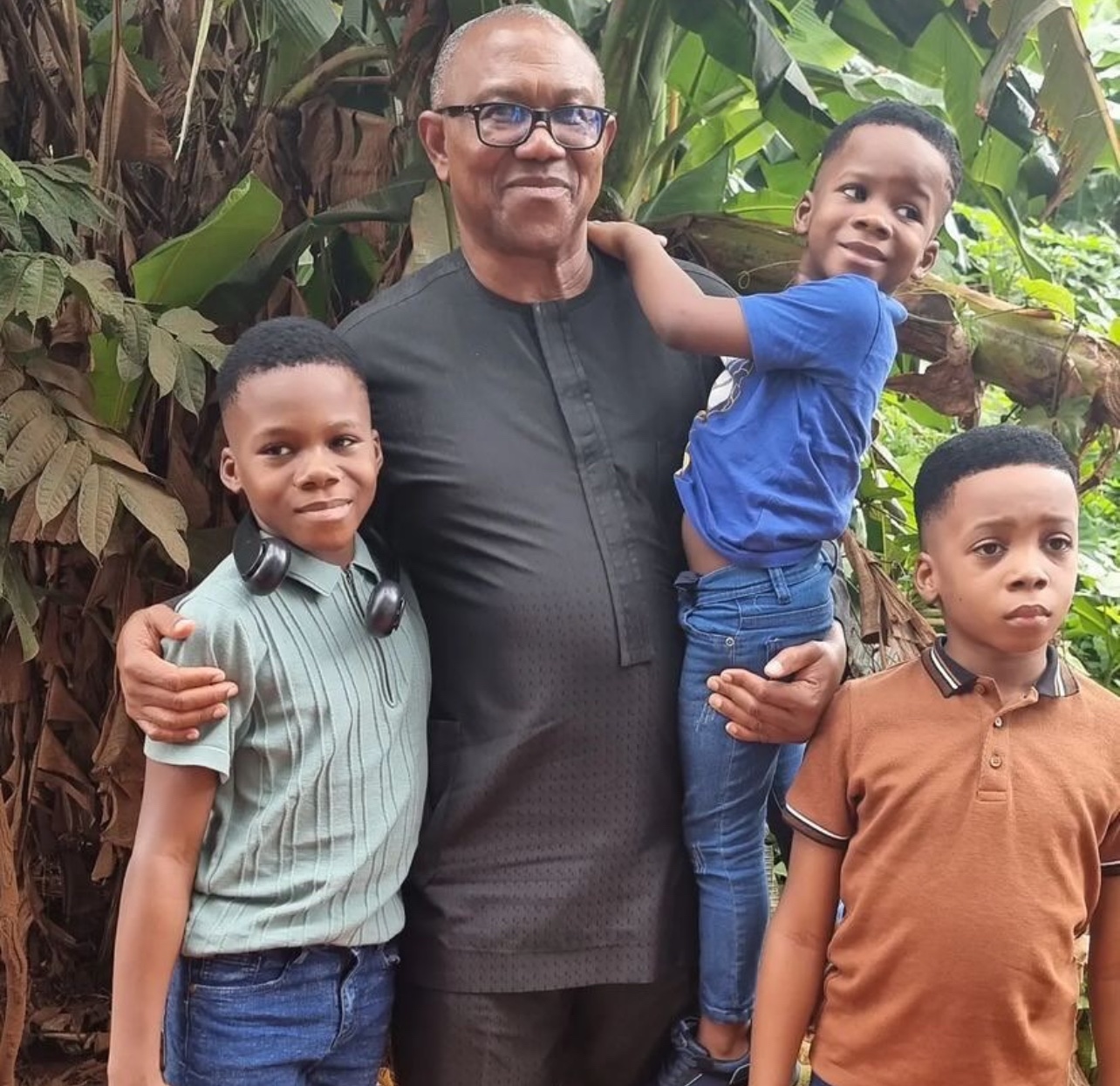 Peter Obi Visits Junior Pope’s family 