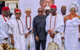 Peter Obi at Burial of late Asagba of Asaba