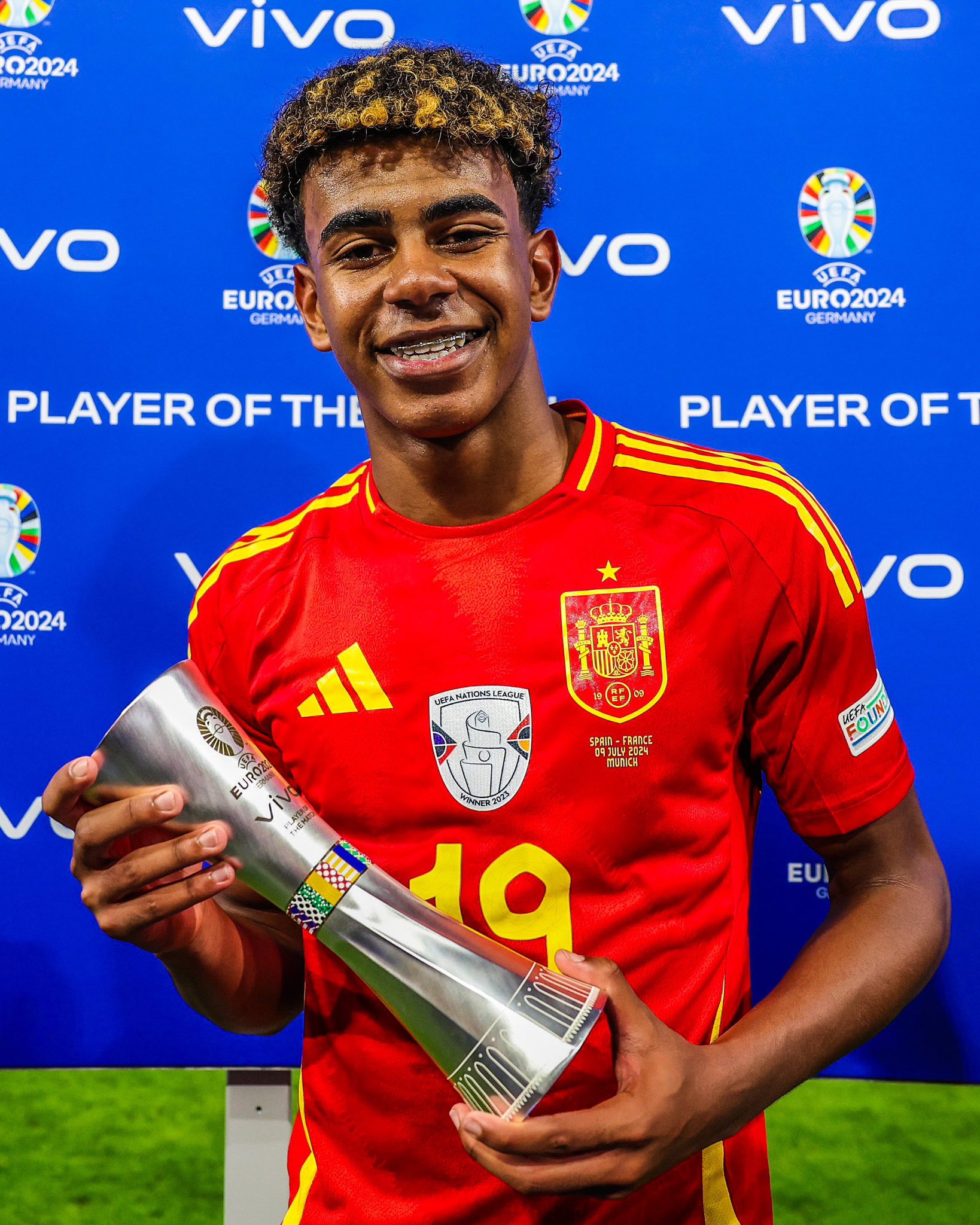 Yamal wins man of the match for Spain vs France 