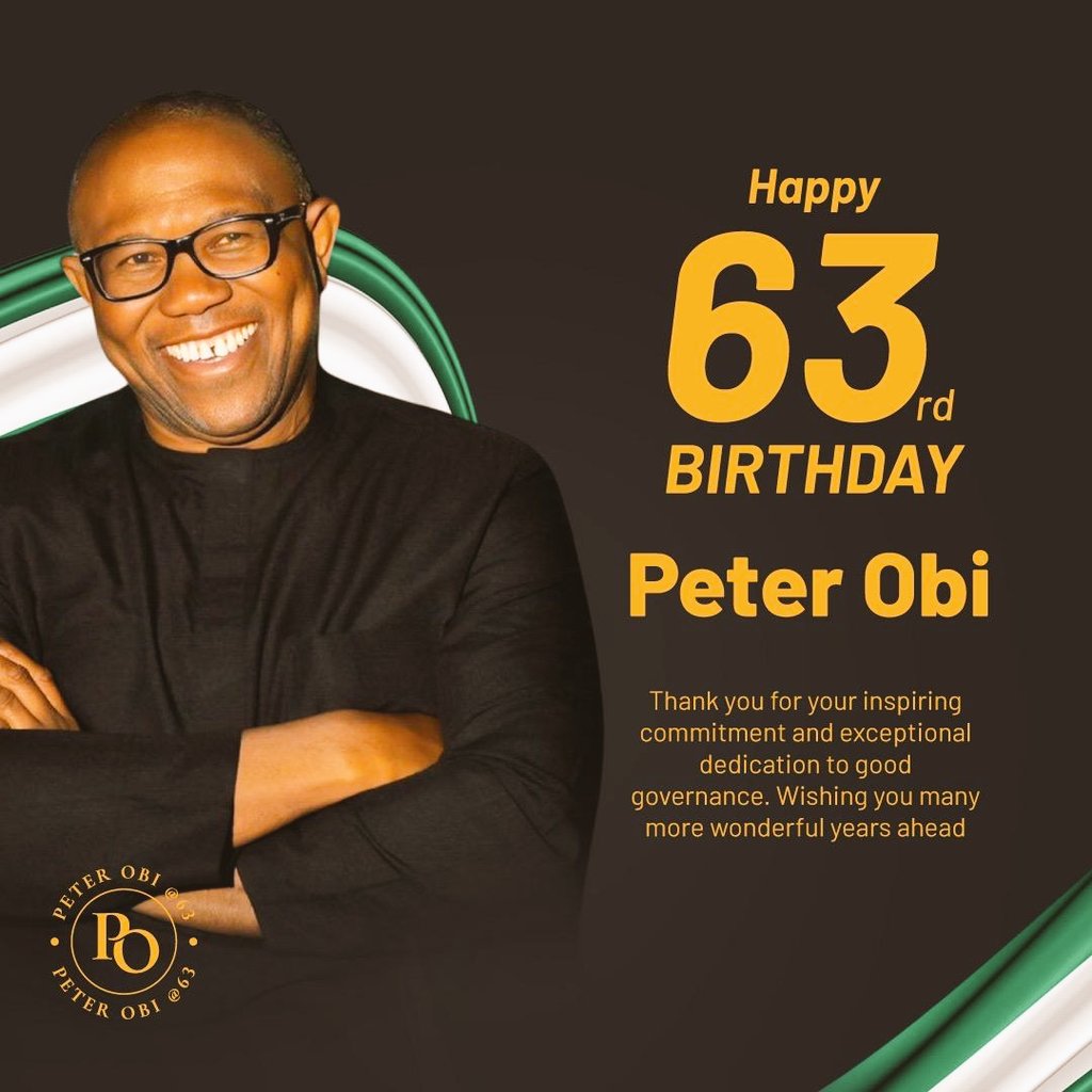 Peter Obi at 63